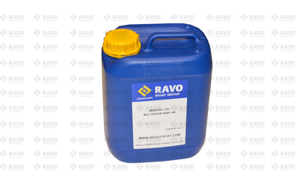 GEAR OIL SAE 80W-140 (CAN 5L)